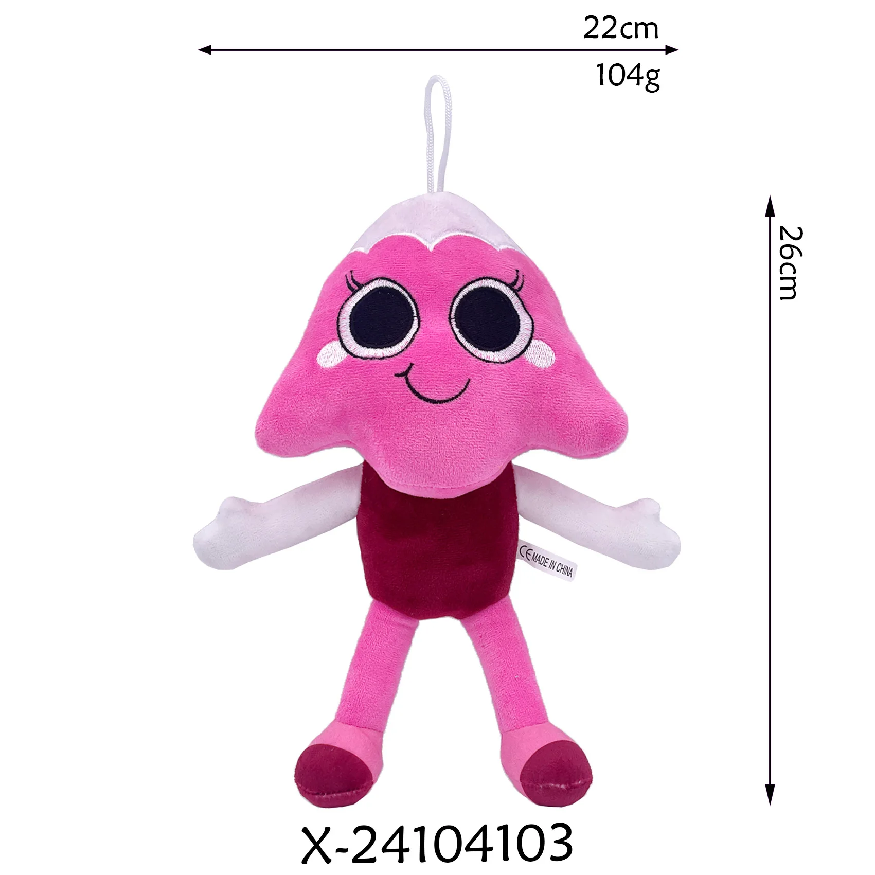 Dandy's World peluche lindo Dandy World chatarra relleno juego de terror Goob Pebble Plushie almohada suave muñeca niños regalos muñeca