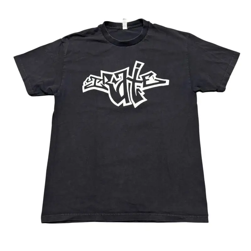 

Винтажная рубашка с группой, мужская большая Irate Hardcore Hxc Music, двусторонняя NYC Bronx