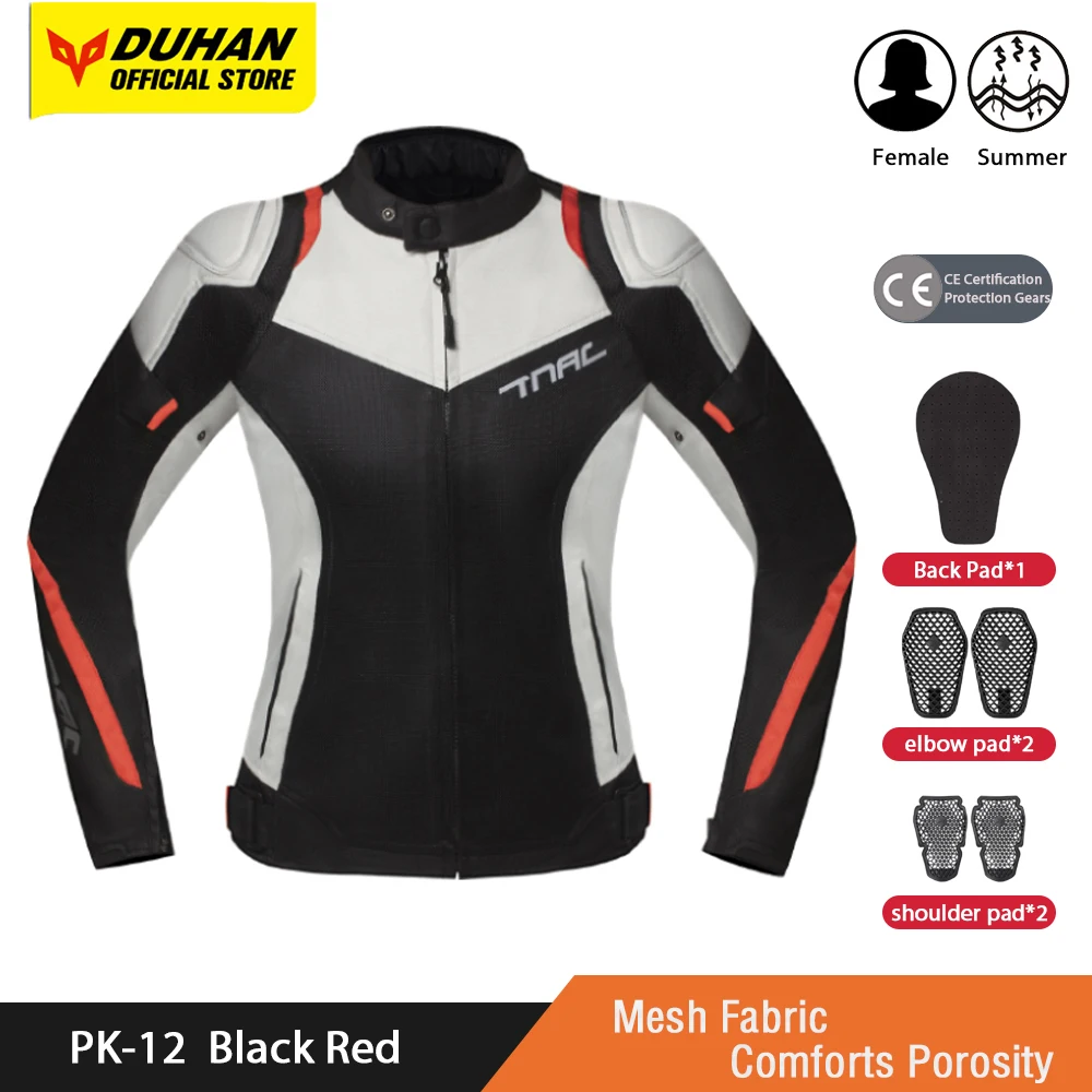 

Женская мотоциклетная куртка, легкая мотоциклетная куртка, летняя дышащая сетчатая мотобайкерская куртка, уличное мотопальто Ridng