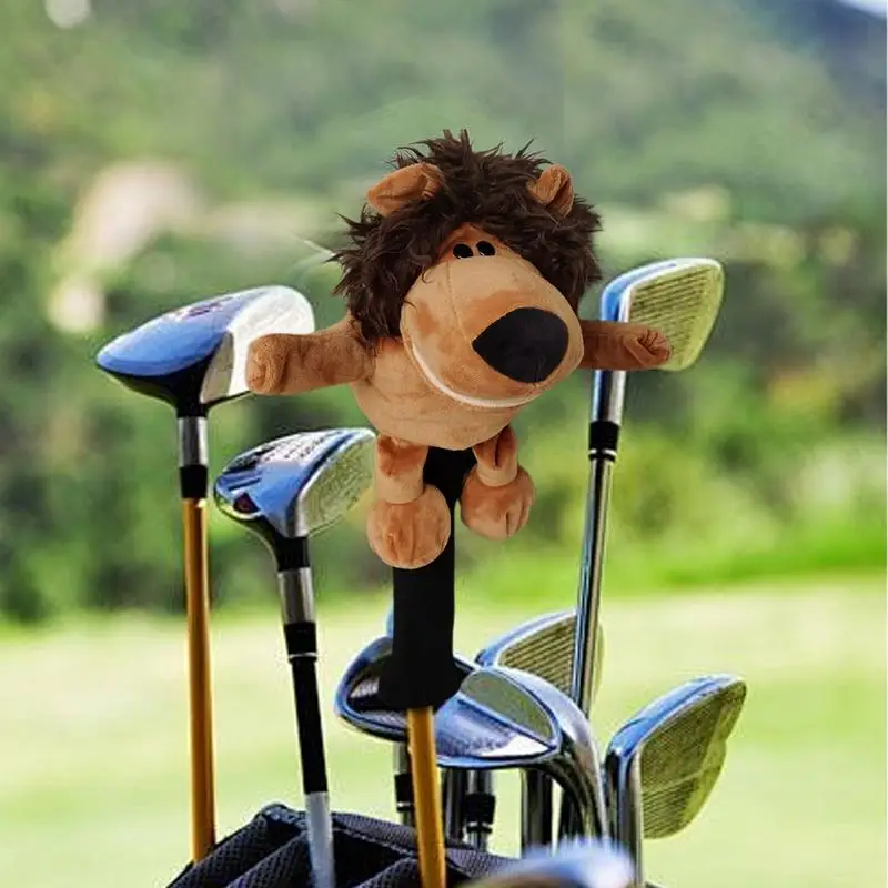 

Cute Animal Wood Club Covers Golf Driver Headcover Protector Waterproof Cute Novelty Doll Protective Cover For Golf Club Golf