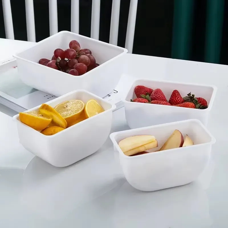Heavy Duty Polycarbonate Condiment Tray Chilled Bar Display Station Fruit Dispenser for Hotel Catering Use