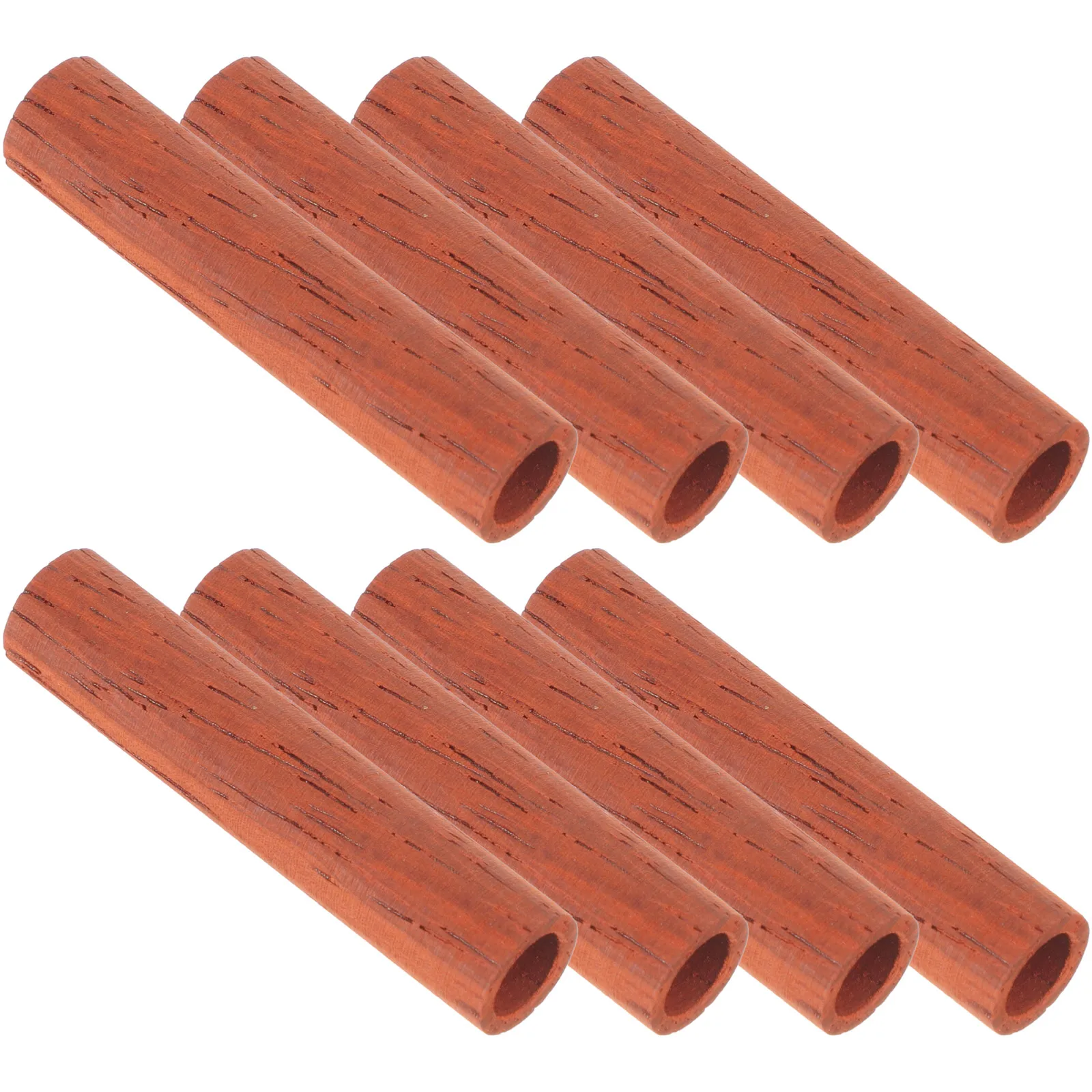 Accesorios para mango de guitarra, cubiertas de tubo de varilla de ajuste de armazón, accesorios eléctricos de madera
