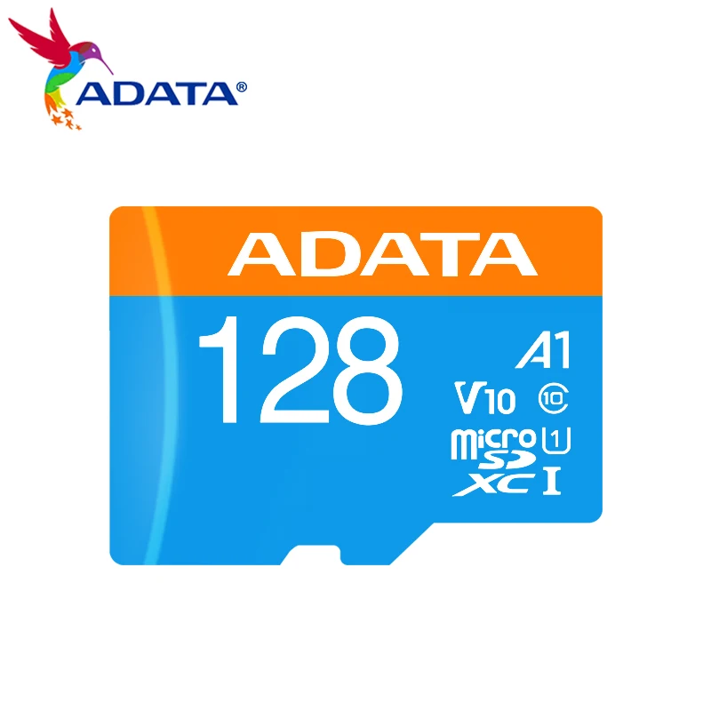 ADATA MicroSDXC A1 Memory card 64GB 128GB 256GB 32GB V10 U1 Microsd TF Flash Card for Phone Up to 100Mb/s Micro SD Card