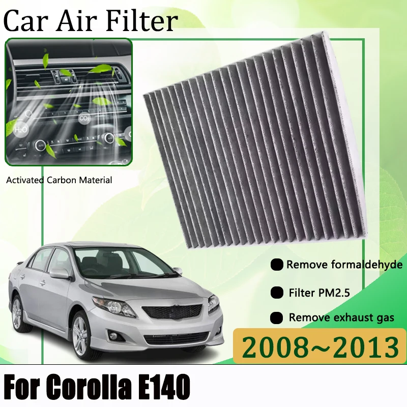 

Air Conditioner Filter For Toyota Corolla E140 Touring Accessories 2007-2013 2008 Car Activated Carbon Auto Air Intake Filter