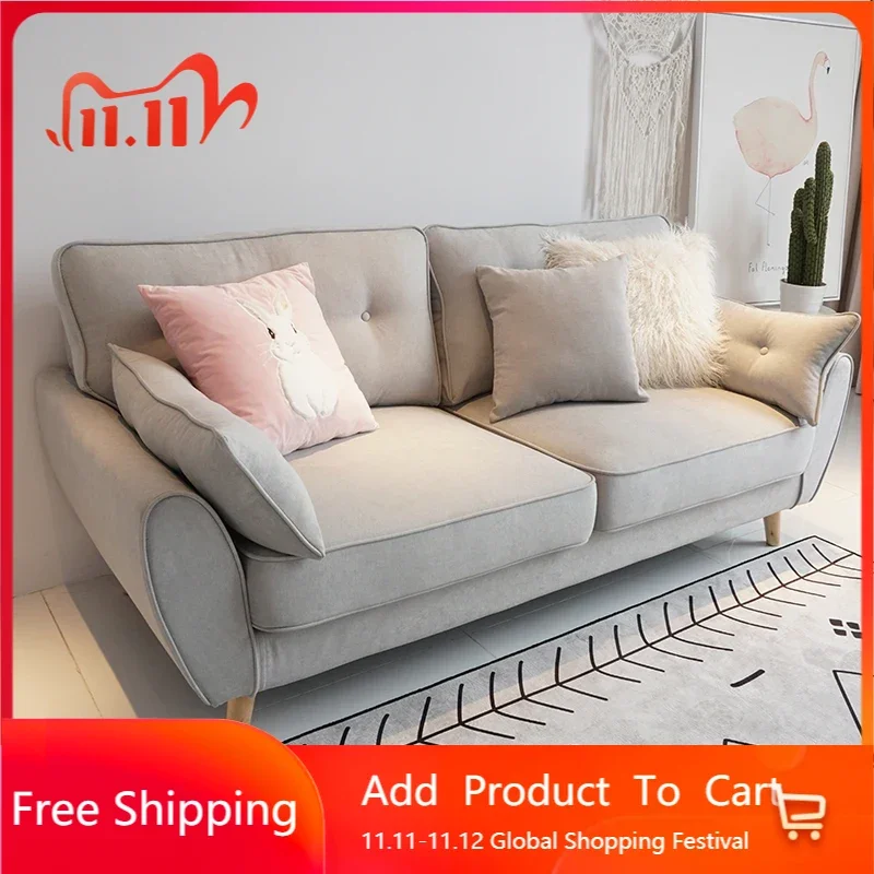 

Bedroom Armrest Velvet Sofa Living Room Reclinable Nordic Salon Puffs Sofa Chaise Luxury Minimalist Sillon Cama Lounge Furniture