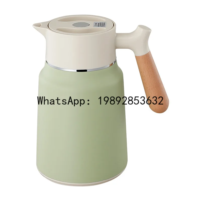 

PYJ Wooden Handle Vacuum Kettle Stainless Steel Thermos Household Thermos