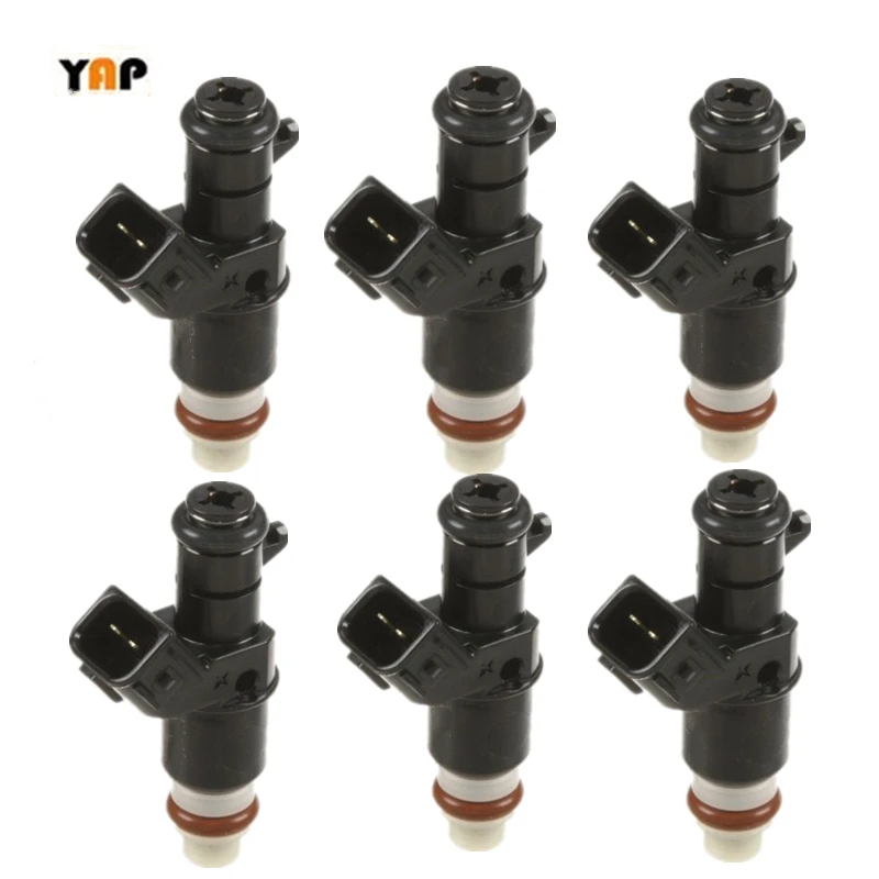 FUEL INJECTOR (6) FOR HONDA Accord Odyssey Pilot Ridgeline 3.0L 3.2L V6 16450-RCA-A01 2003-2012