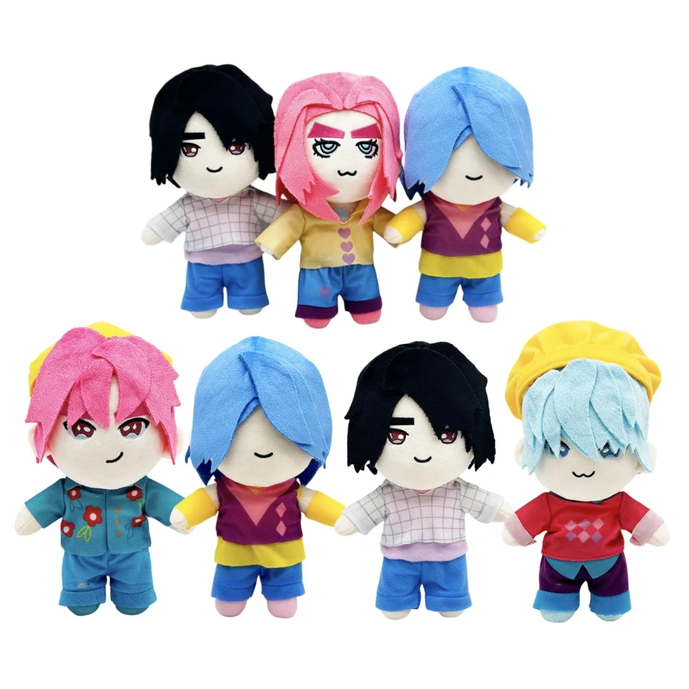 Anime KPop Demon Hunters Demone Saja Ragazzi Cosplay Doll Jinu Abby Mistero Romance Baby Doll Peluche per Ognissanti Regalo Del Partito