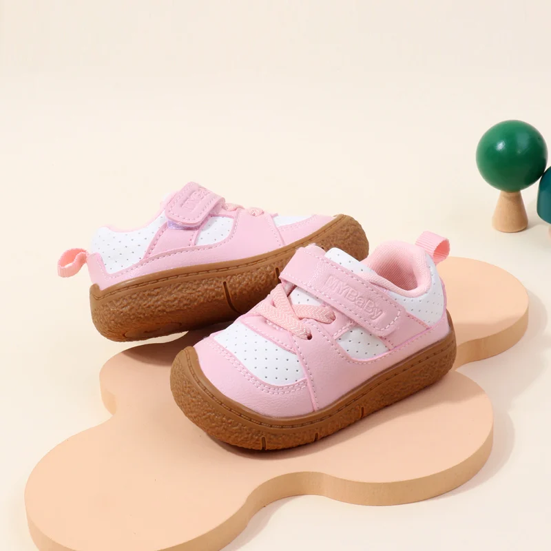 Babyschuhe, hochwertiges Kleinkind, 1–5 Jahre, Gummisohle, rutschfest, weiches PU, für Jungen und Mädchen, Frühlings- und Herbststil, Ooydoor BM06 – Detail 11