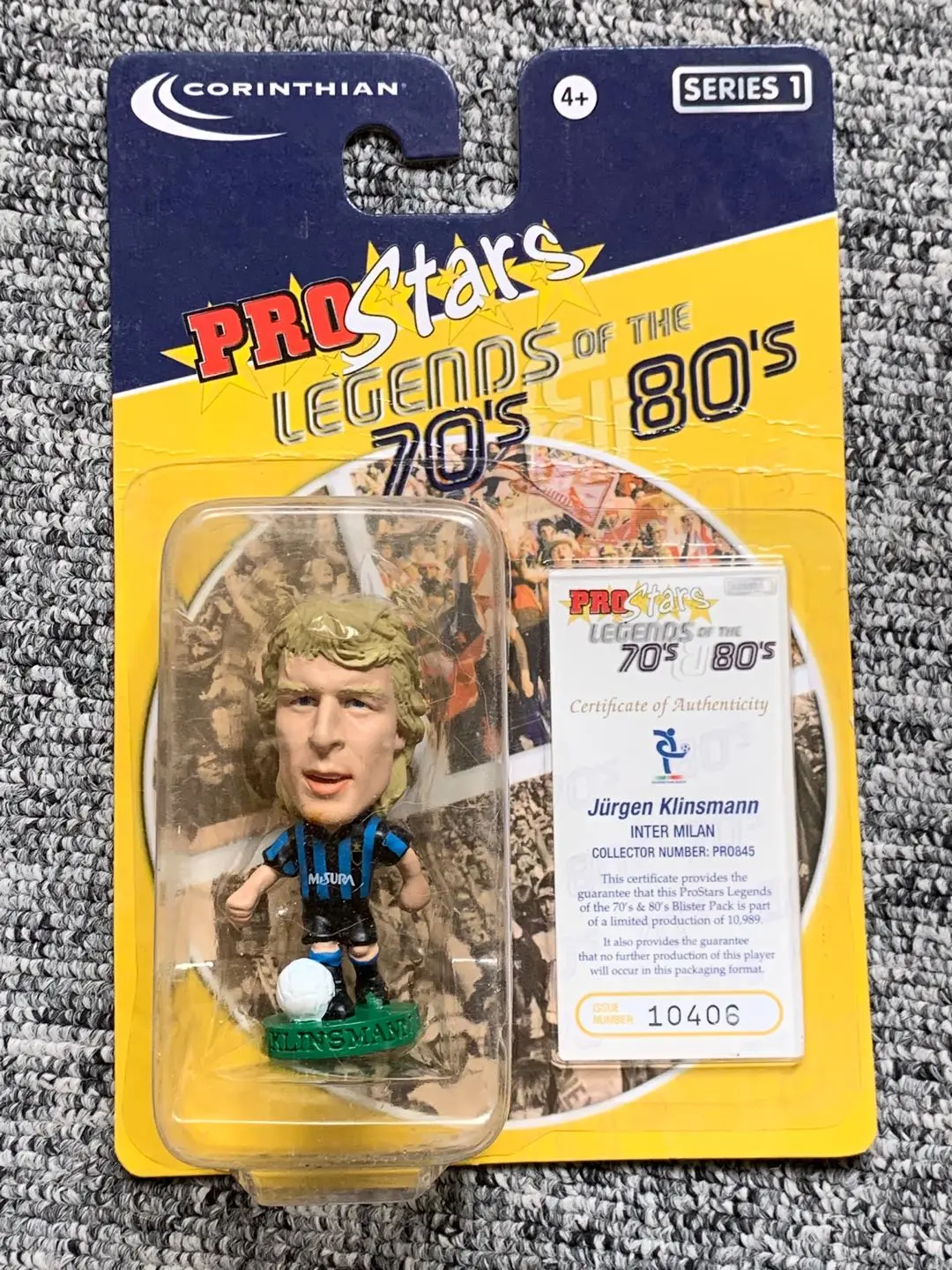 Genuine Corinthian Prostars Football Soccer Pro Star Legends Figures Falcao McDermott Doll Collection Ornament Gifts