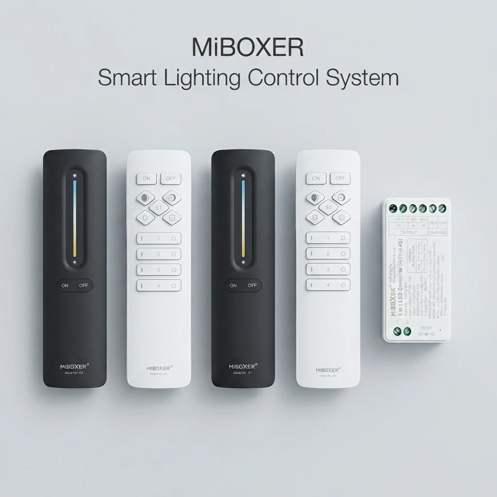 Miboxer FUT035W+ C1 C3 2-in-1 WiFi+2.4GHzRF Tuya Smart APP Sprachsteuerung PWM-Controller für ein-/zweifarbige LED-Streifenbeleuchtung