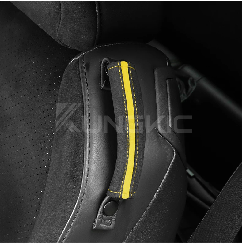 Top-Wildleder für Subaru BRZ Toyota GR86 2012-2019 2020 2021 2022 2023 2024 2025 Autositz-Rückenleiste Auto-Innenraum LHD RHD Zubehör – Detail 14