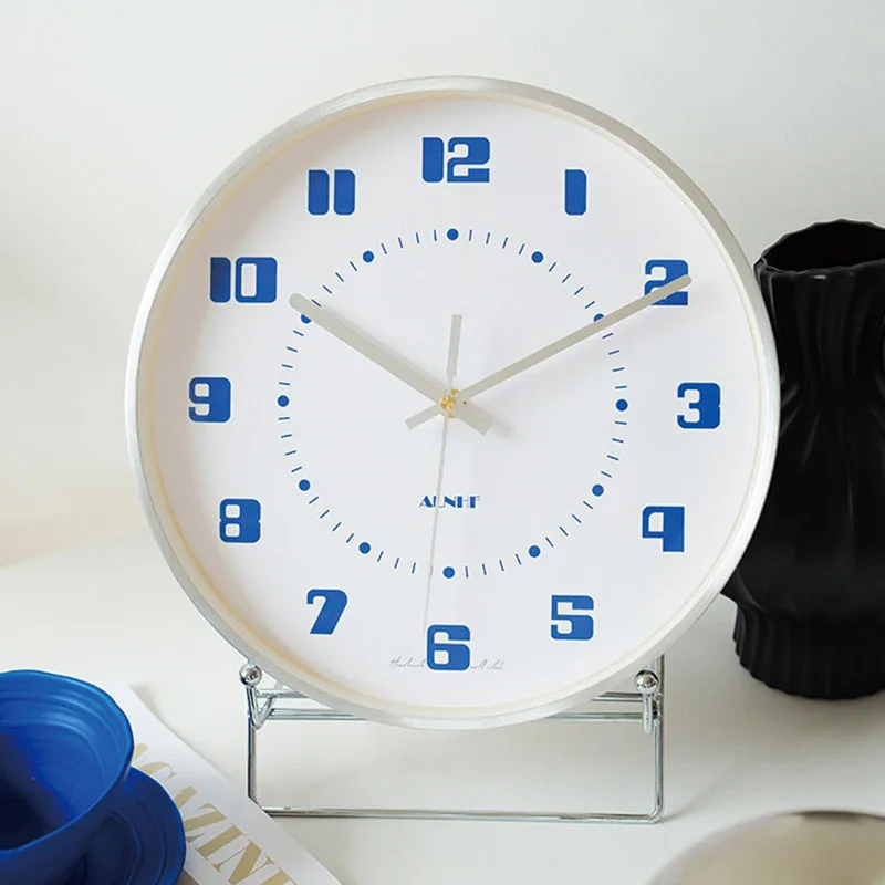 Silent Wall Clock Modern Minimalist Quartz Wall Watch Bedroom Elegant Mural Clocks Home Living Room Decoration Hanging Watches