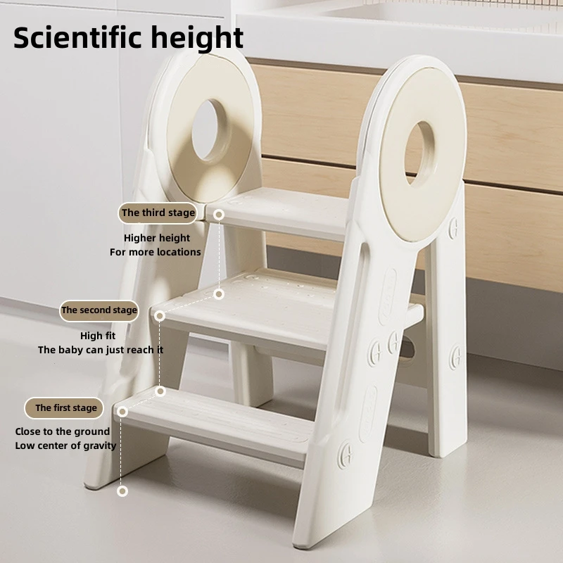 Children step on the footstool baby wash hands and wash steps stair footstool toilet footstool increase armrest non-slip