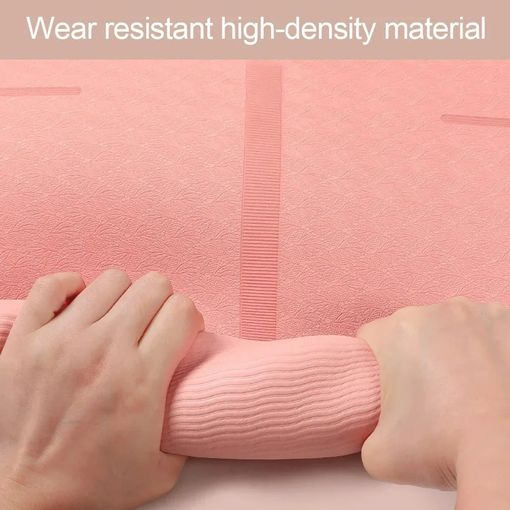 5 ألوان للصدمات الانتقال حبل حصيرة مقاوم للماء عازلة للصوت اللياقة البدنية الوسادة المنزل بساط للتمارين الرياضية TPE المضادة للانزلاق 60x45 سنتيمتر اللاسلكي حبل الوسادة #5