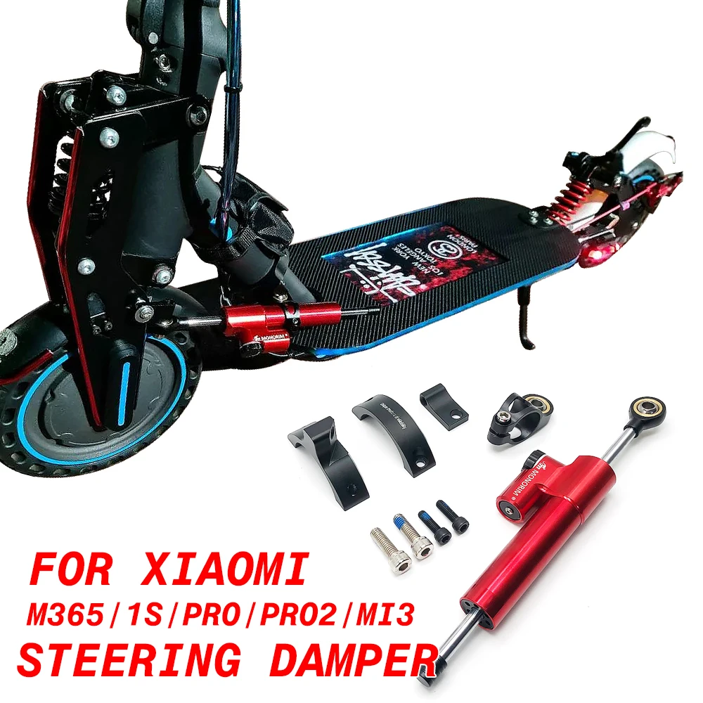 Steering Stabilize Damper Set Front Shock Absorber Fixed Direction For Xiaomi M365/1S/Pro/Pro2 Mi3 Electric Scooter Part