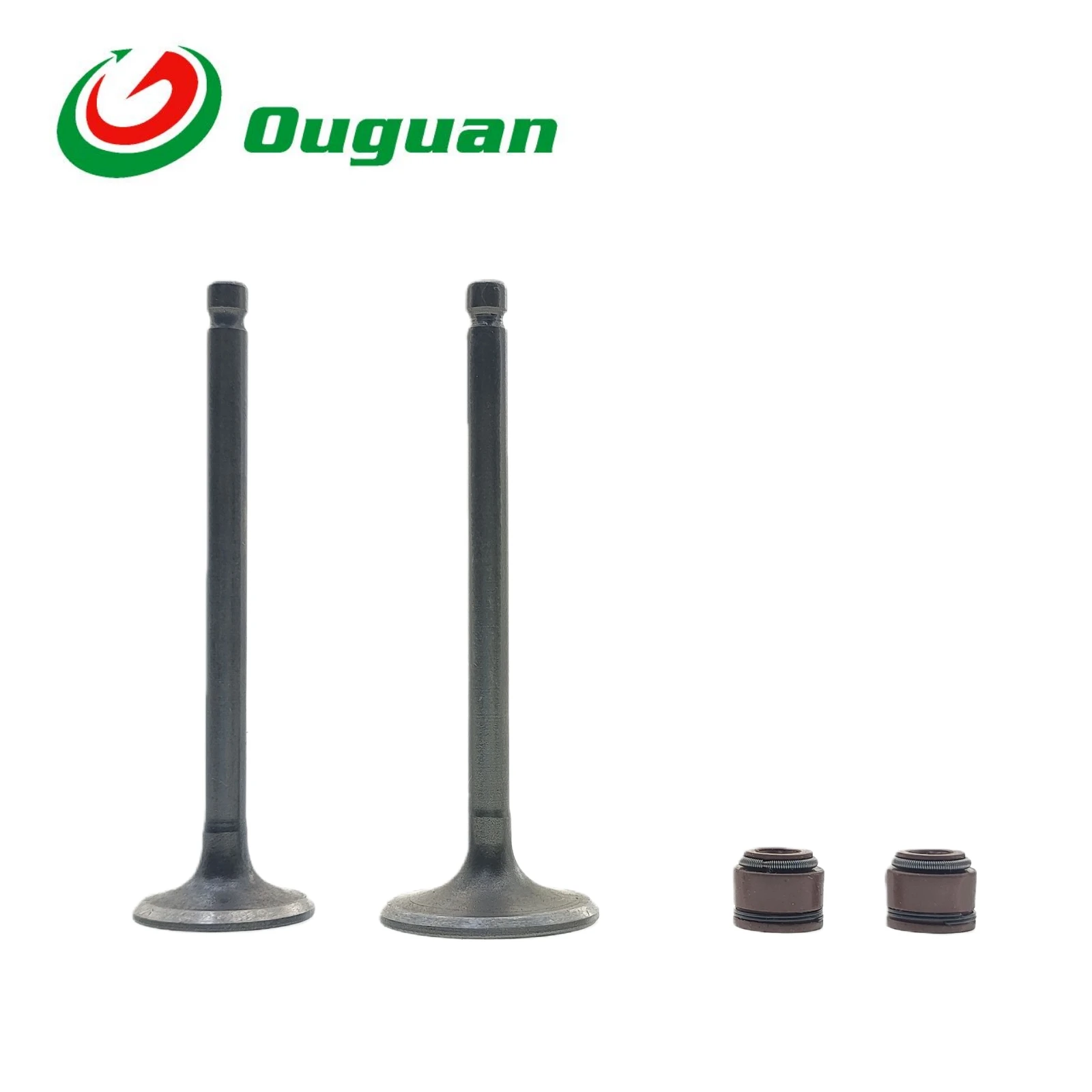 ouguan For Honda WH100T SCR100 SPACY100 WH SCR SPACY GCC 100 100cc 14711-GCC-000 Valve Intake Exhaust Stem Valve Oil Seal