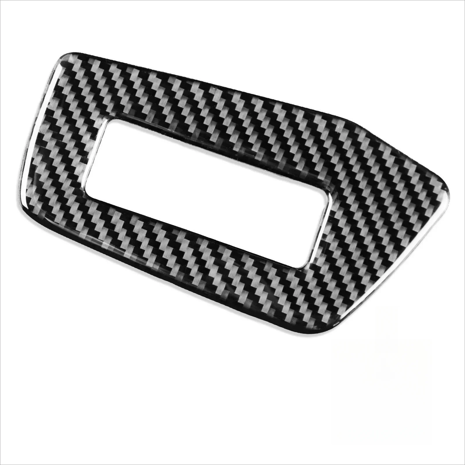 Real Carbon Fiber Gear Shifter Dashboard Air Vent Interior Door Handle Multi-media Panel Trim Cover for Audi A6 C8 2018 - 2024