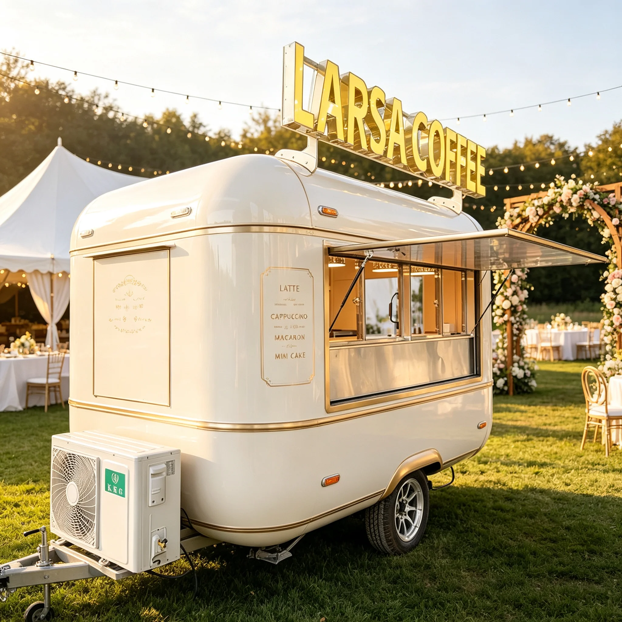 Customized Ice Cream Beer Bar Hot Dog Kitchen Trailer Food Cart Mobile Restaurant Truck Food Truck Mobile Food Truck Trailer