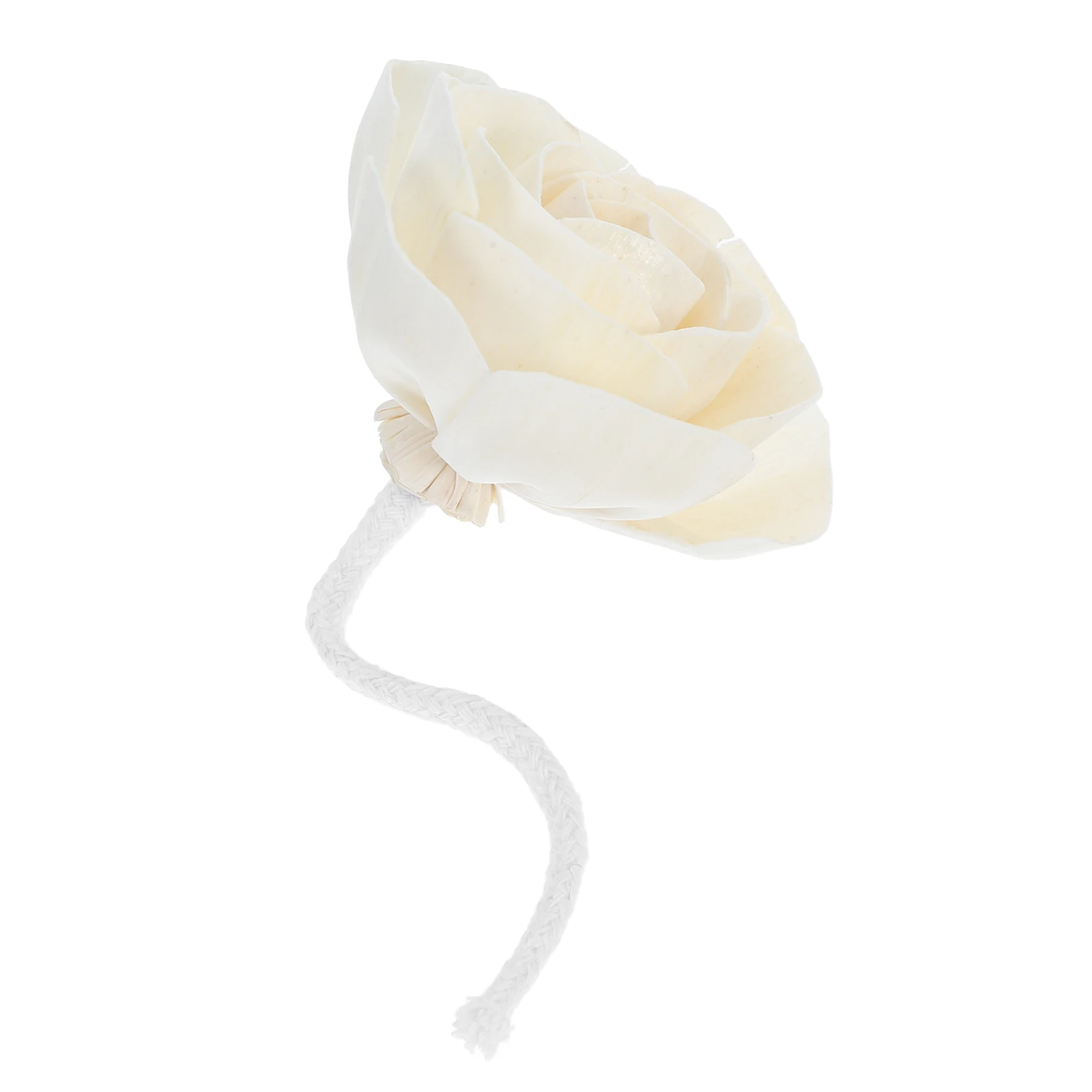 

1PCS Cotton Rope Camellia Flower Scent Diffuser Home Office Bedroom Bathroom Aroma Fragrance Oil Sticks Long Lasting