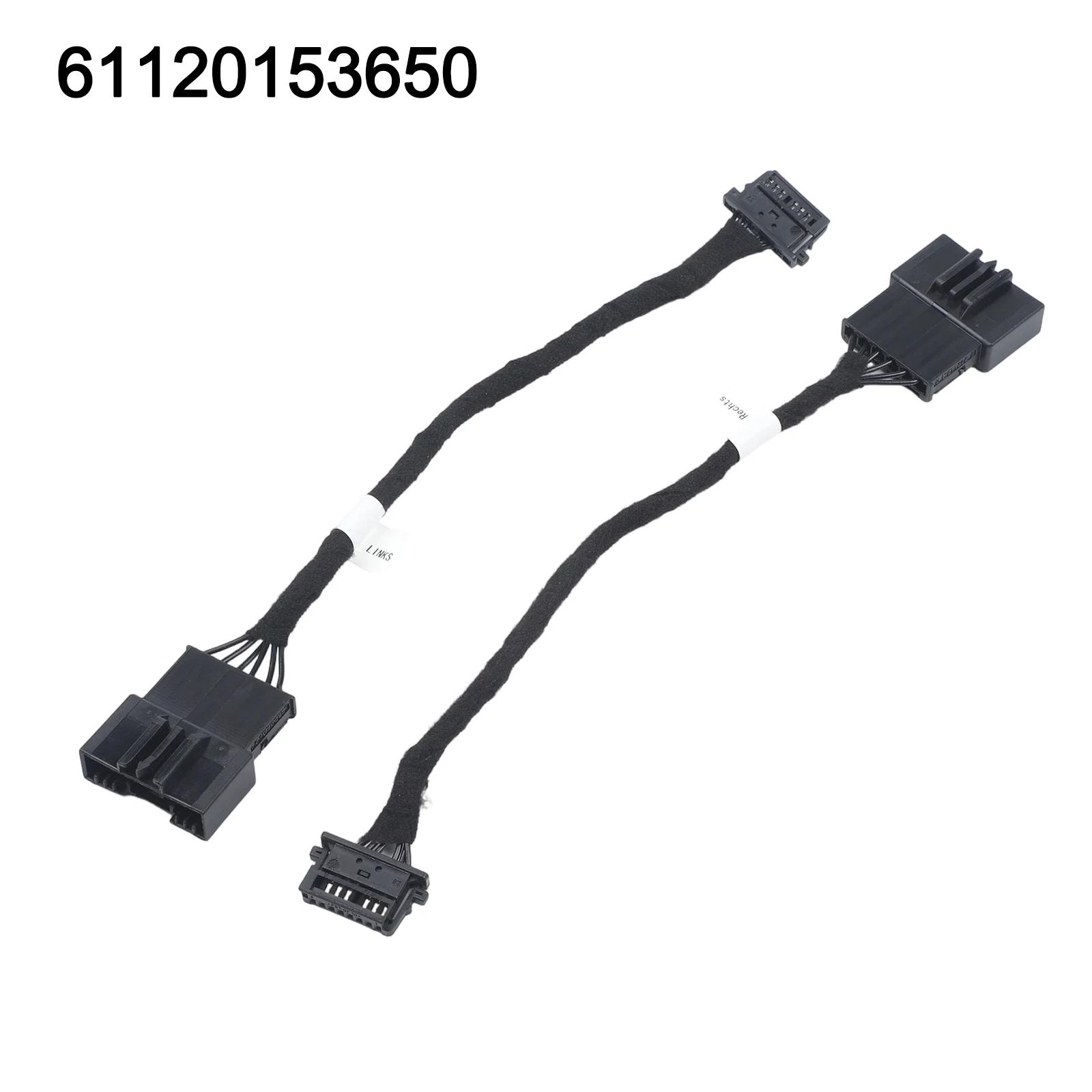 Car Maintenance As Shown Lights Adapter Cable Set Car LED Lights Connector Accessory Direct Replacement Fitment