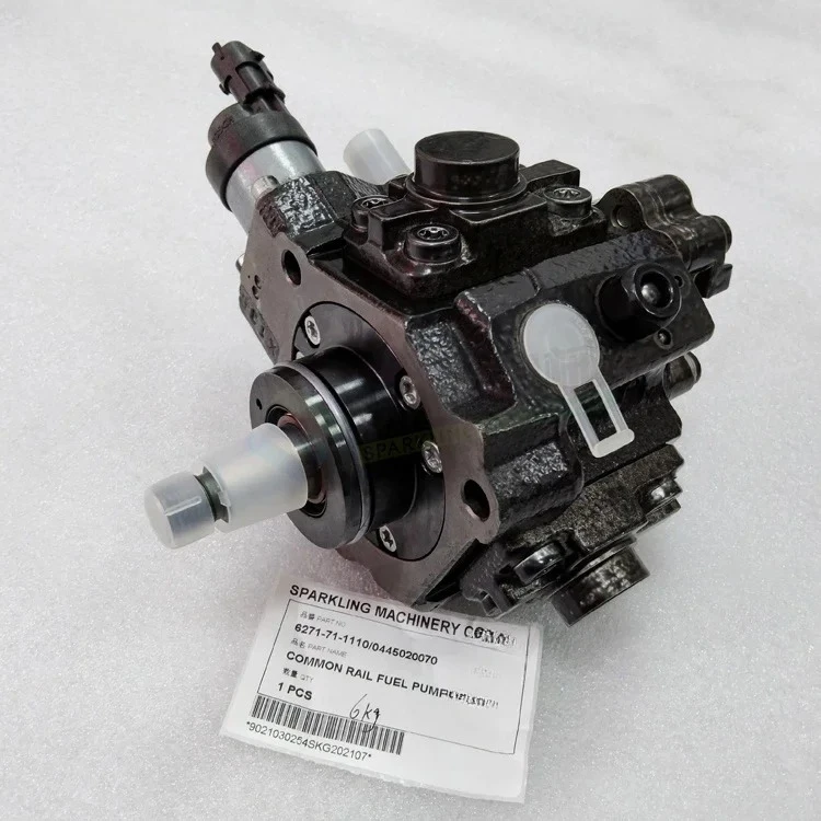 

6271711110 Excavator 0445020070 Common Rail PC88MR Fuel Pump 6271-71-1110