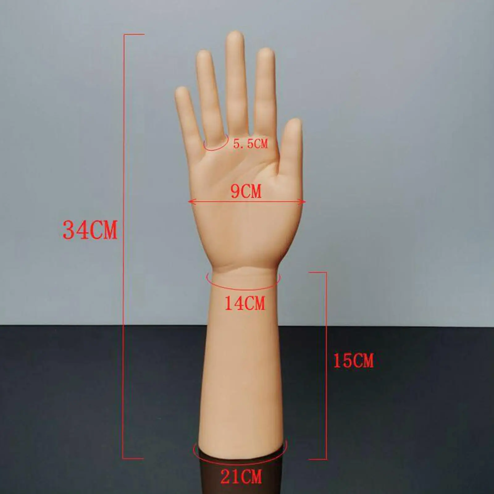 Plastic Female Women Mannequin Hand Jewelry Watch Display Stand Holders