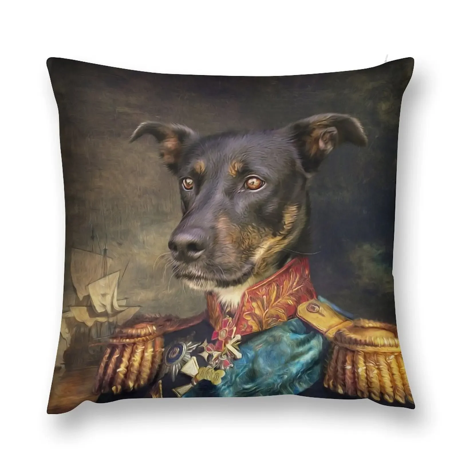 

Dog Portrait - Arlo Throw Pillow Christmas Pillow Covers pillowcases for sofa cushions pillow