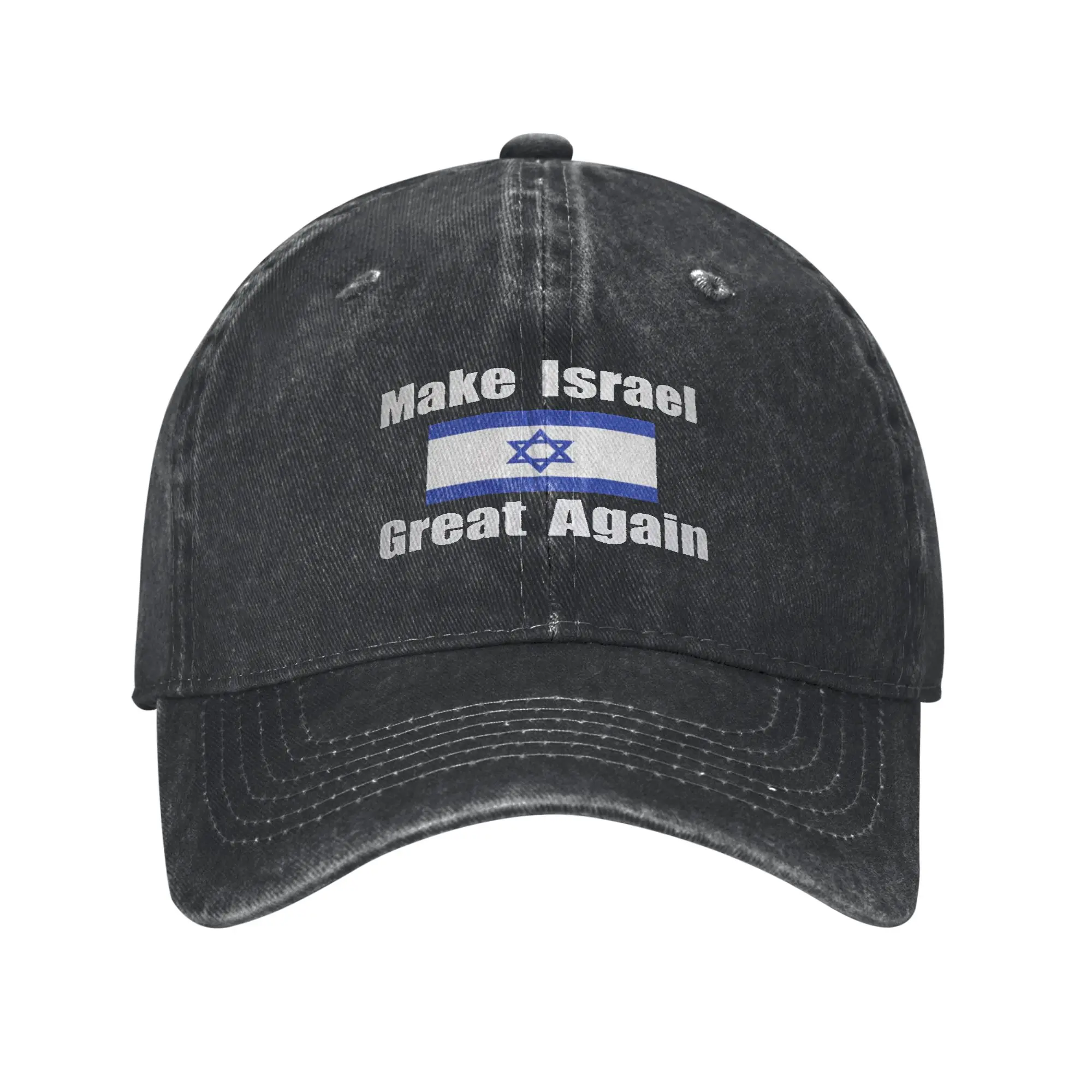 Gorra De Béisbol Informal Con La Frase Make Israel Great Again, Gorras De Kpop, Rock, Hip Hop, Gorras De Protección Solar Para P
