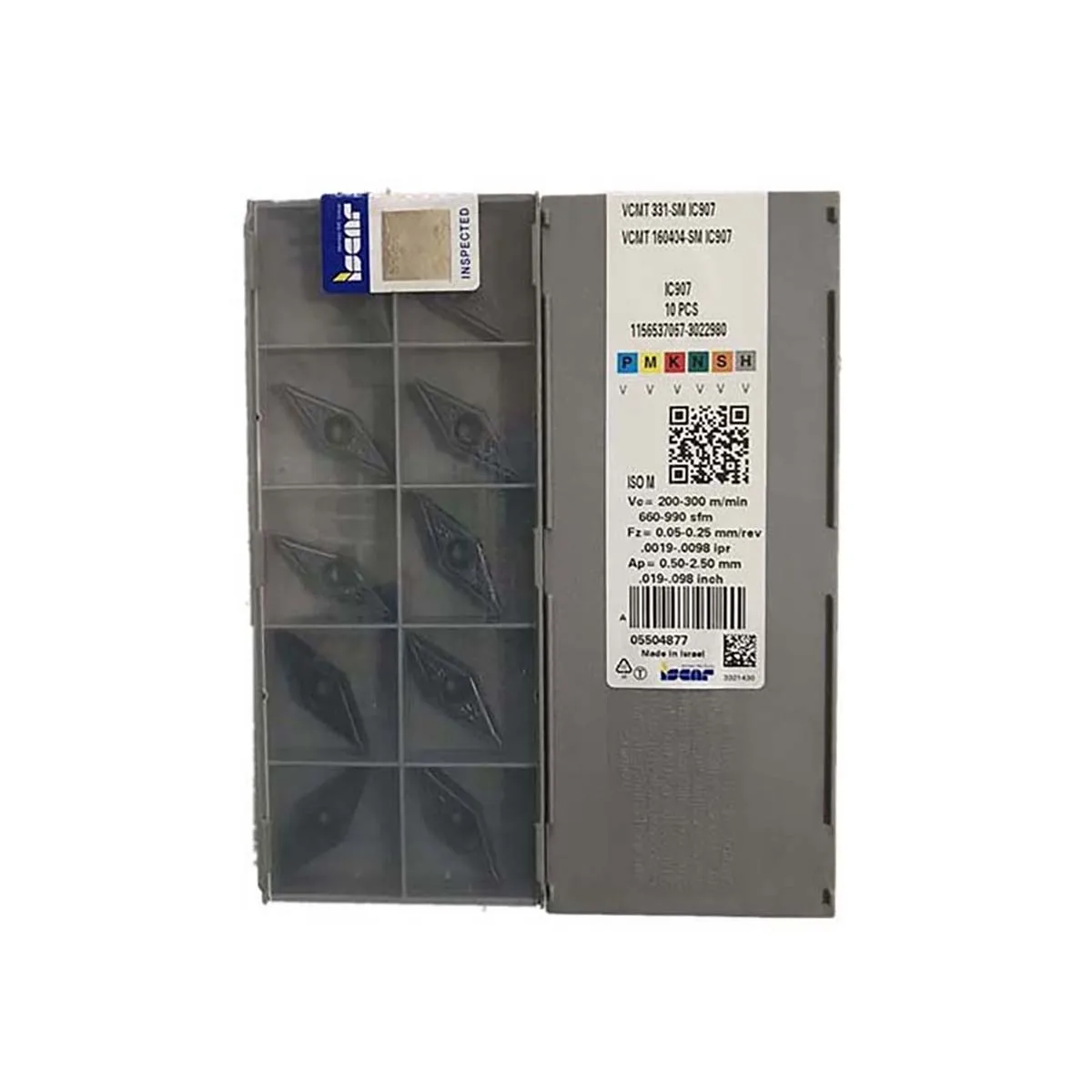 

100% Оригинальные VCMT VCMT11 VCMT16 VCMT110304 VCMT160404 VCMT110302 SM IC908 IC907 твердосплавные Токарные Вставки средней отделки