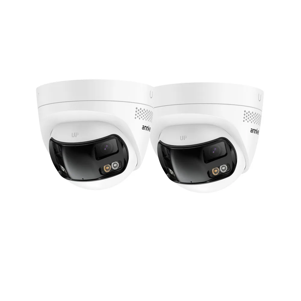 ANNKE 4K 8MP POE Bewakingscamera Dual Lens outdoor poe camera 1/2/4PCS Kleur Nachtzicht CCTV Video Security Camera Voor NVR