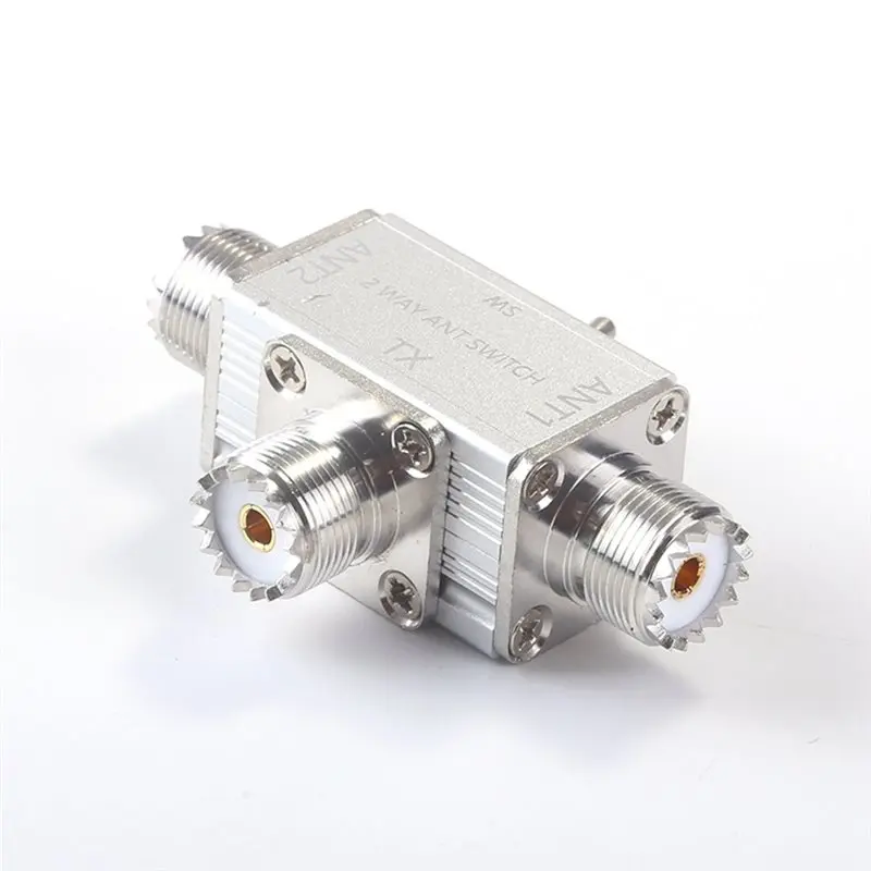 CJSD-SL-16 100W 1-Input 2-Output 1-30Mhz 2-Way Coaxial Antenna Switch With OFF Positioning And Ground Protection For CB/HAM Radi