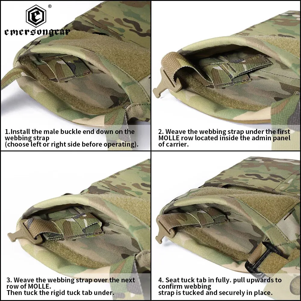 Emersongear V5 FRO Chaleco Táctico Portador de Placa Nylon Airsoft Caza - imagen 3