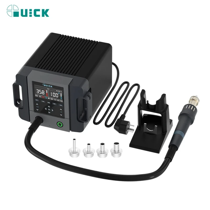 Quick 861Pro Intelligent Hot Air Desoldering Station for Mobile Phone Motherboard PCB BGA Chip Repair Desoldering Station Tool