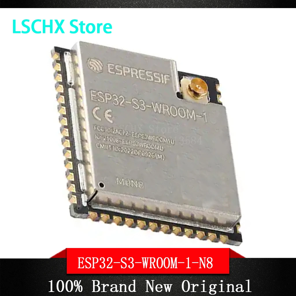 1PCS ESP32-S3-WROOM-1-N8 ESP32-S3-WROOM-1-N16 Module WiFi Dual-Core Microcontroller for IoT Projects