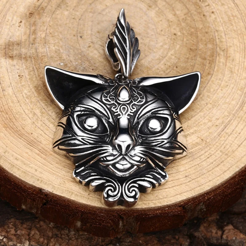 S925 Sterling Silver Charms Pendants for Women Men New Fashion Personality Versatile Exquisite Small Cats Jewelry