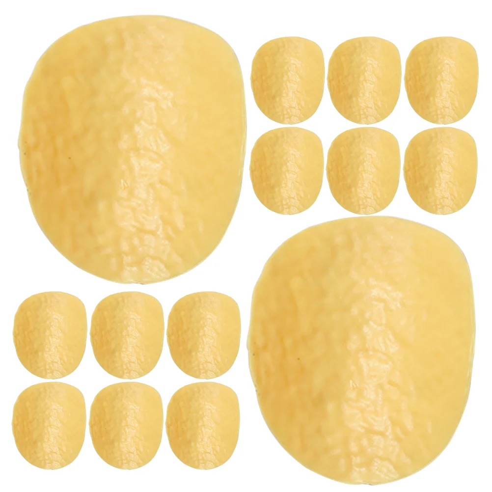 

Potato Chip Props Packets Potatoes Plastic Tabletop Calendar Artificial Simulation Fake
