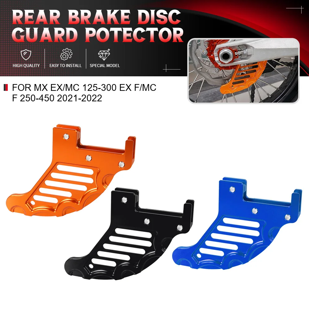 

For GasGas MX EX/MC 125-300 EX F/MC F 250-450 2021-2022 New Rear Brake Disc Guard Potector Motorcycle Aluminum Accessories