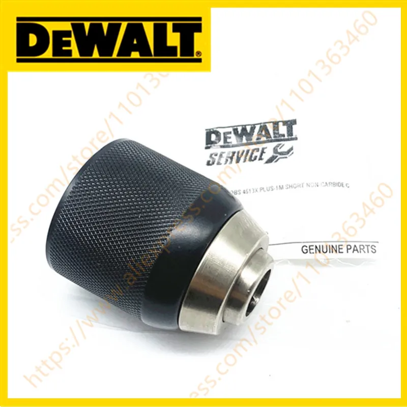 Self-Locking Keyless Chuck For Dewalt N928691 DCD800 DCD805 DCD800D2T DCD805NT DCD800N DCD805N 800 805  Electric Drill Chuck