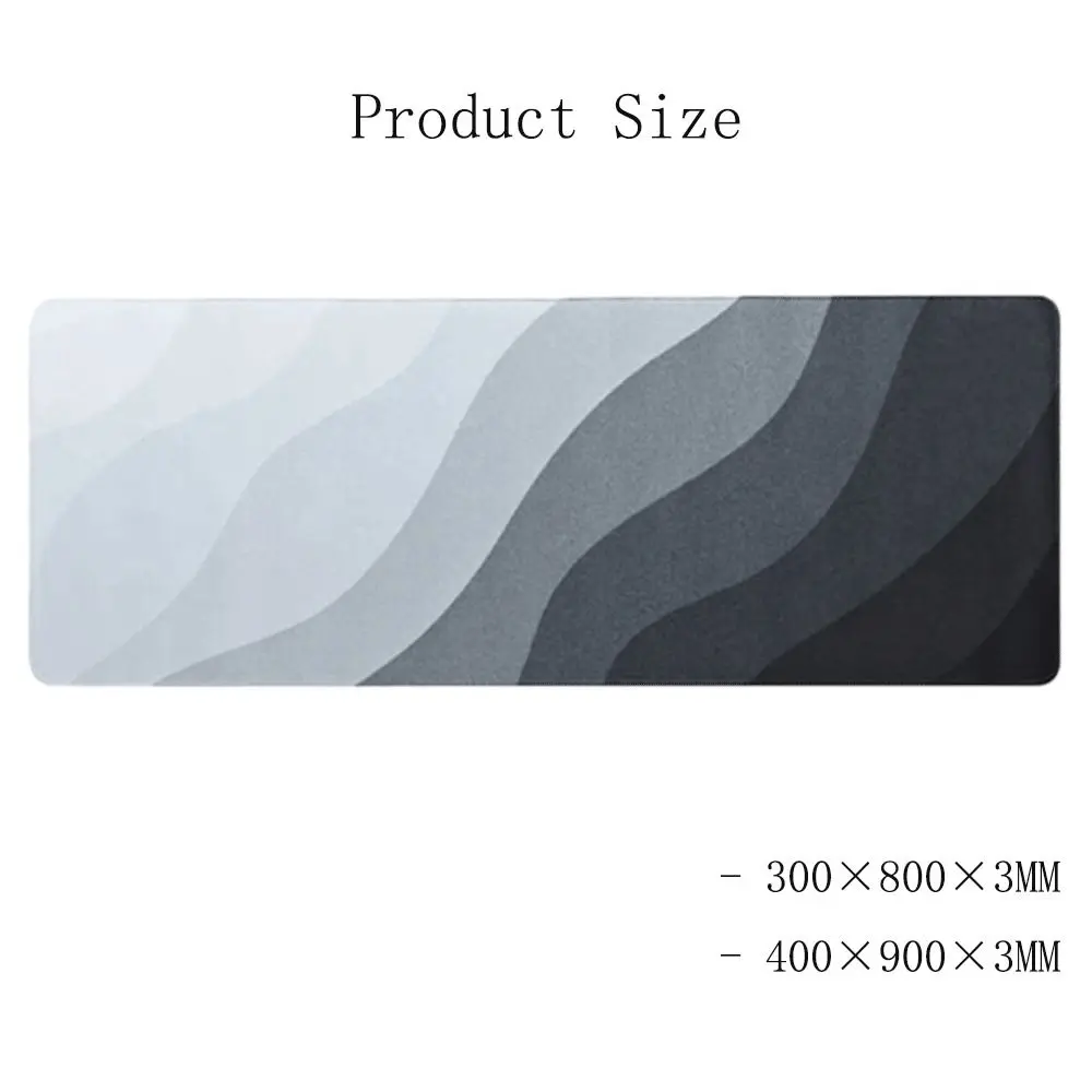 New Large Size Rubber Mouse Pad Writing Mat Gaming Accessories Keyboard Mice Mat Non-slip Computer Desk Protector Office