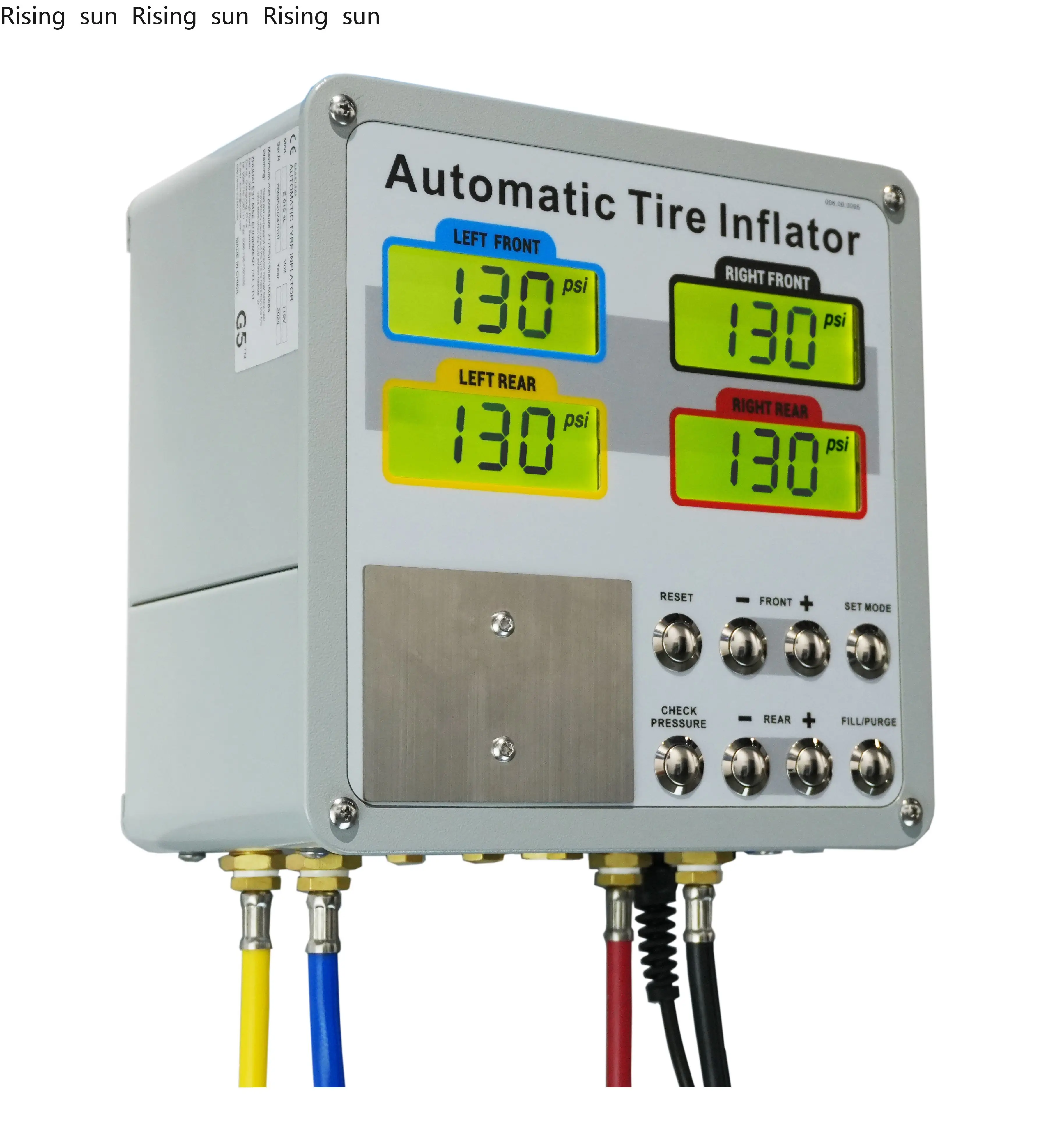 

G5 Workshop Wall Mounted Large Screen Automatic Digital Tyre Air Inflators Tires Heavy 4 Tires Inflator for Tyreshop