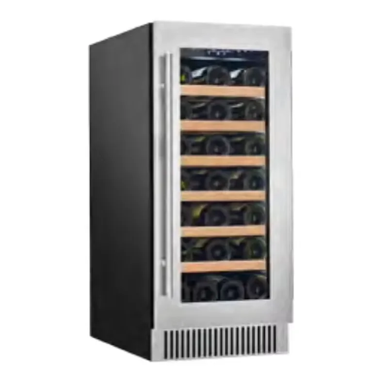 ETL Certificate Constant Temperature 740L 316 Bottles Glass Door Bar Cabinet Built in Wine Cooler Fridge Refrigerator