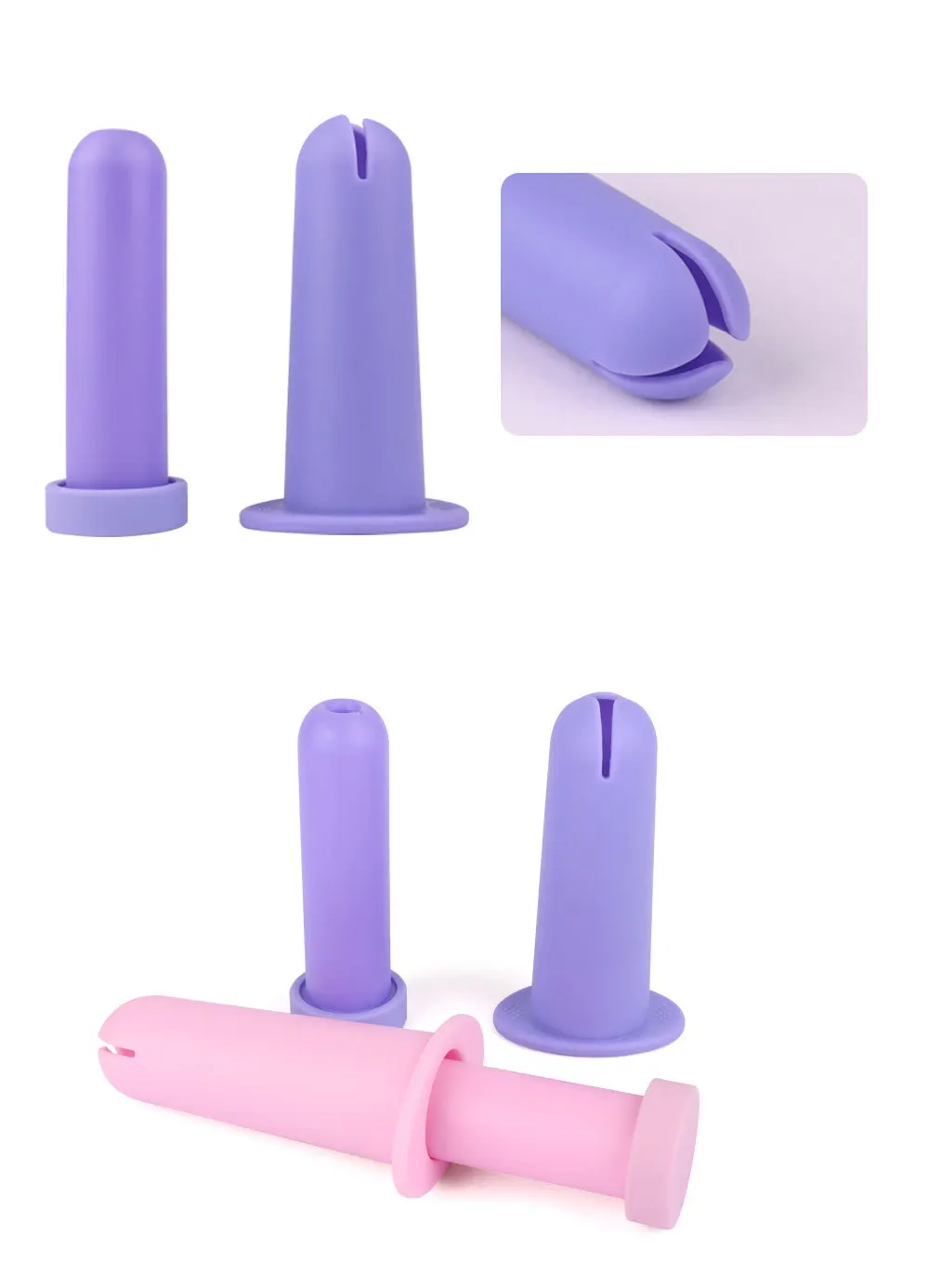 Nieuwe Menstruatie Cup Booster Eenvoudig Te Gebruiken Siliconen Cup Set Vrouwen Menstruatie Benodigdheden Menstruatie Cup Booster Vrouwen