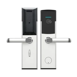 304SUS High Quality hotel rfid key M1 13.56mhz card reader door lock