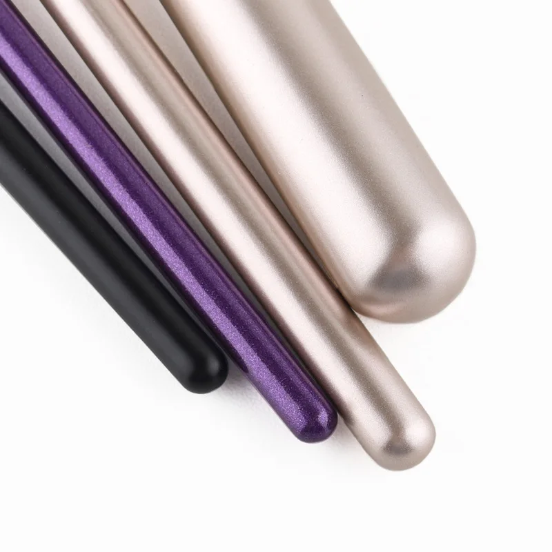 Enkele waaiervormige markeerborstel Zelfs poedertoepassing Zachte waaiervormige make-upborstels schoonheidstools op voorraad