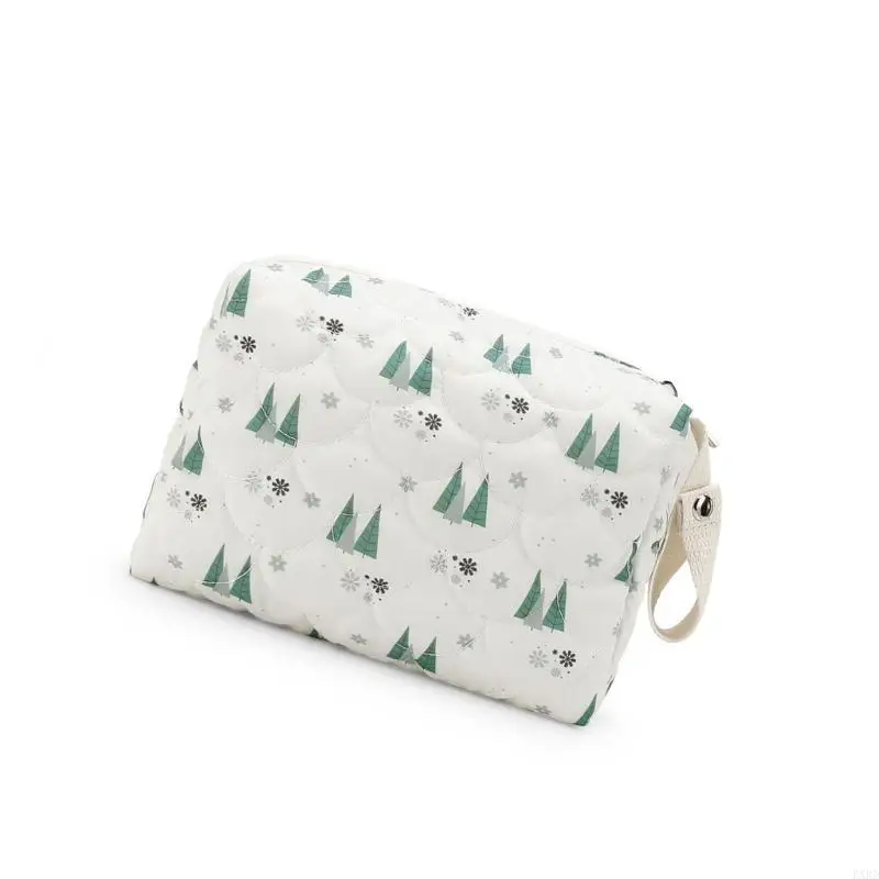 

Portable Baby Diaper Pouches with Multiple Compartments Prams Hanging Bag Convenient Infant Diaper Holder for Baby