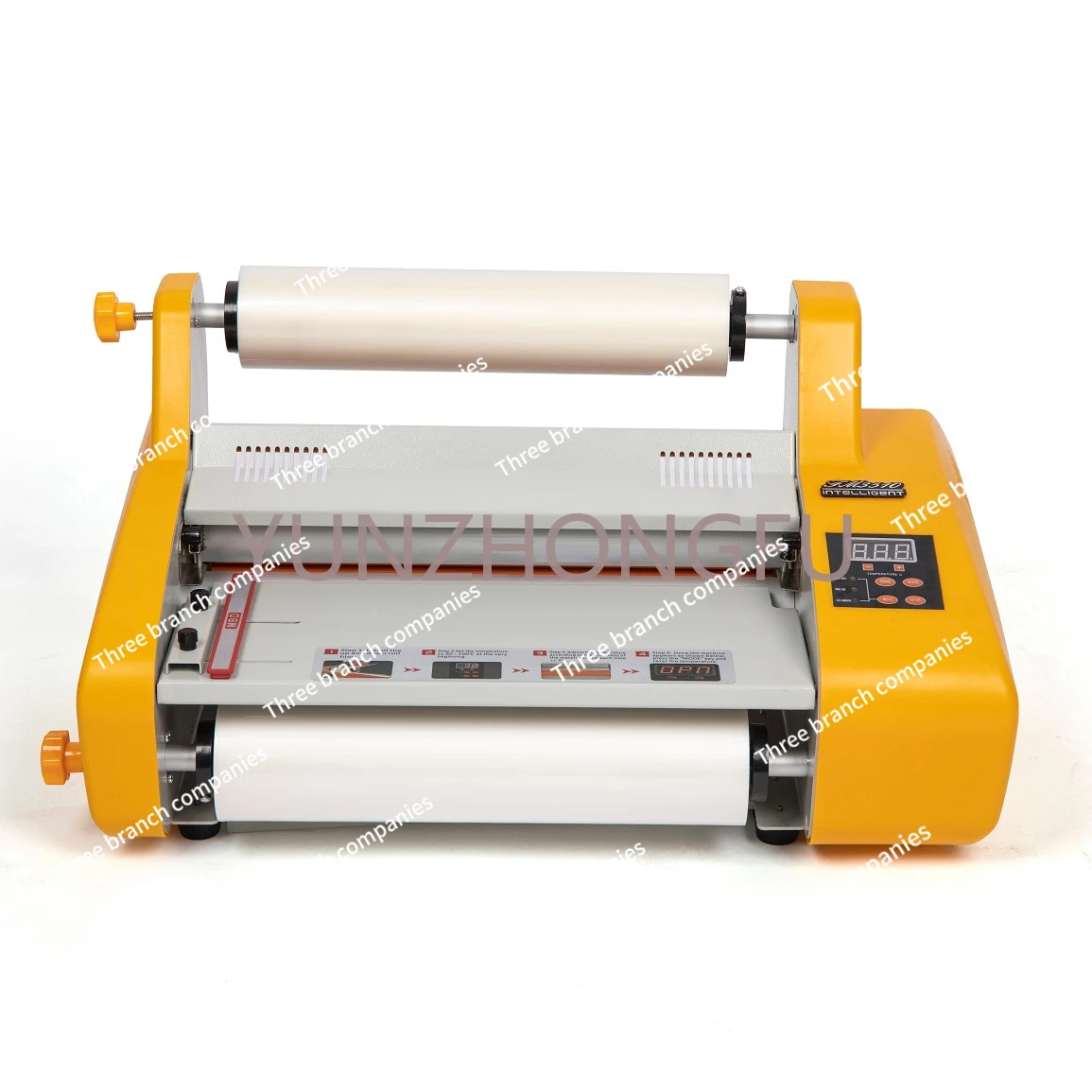 design auto 4 roller hot laminator A2 A3 A4 size FM3820 380mm photo paper laminating machine with long service