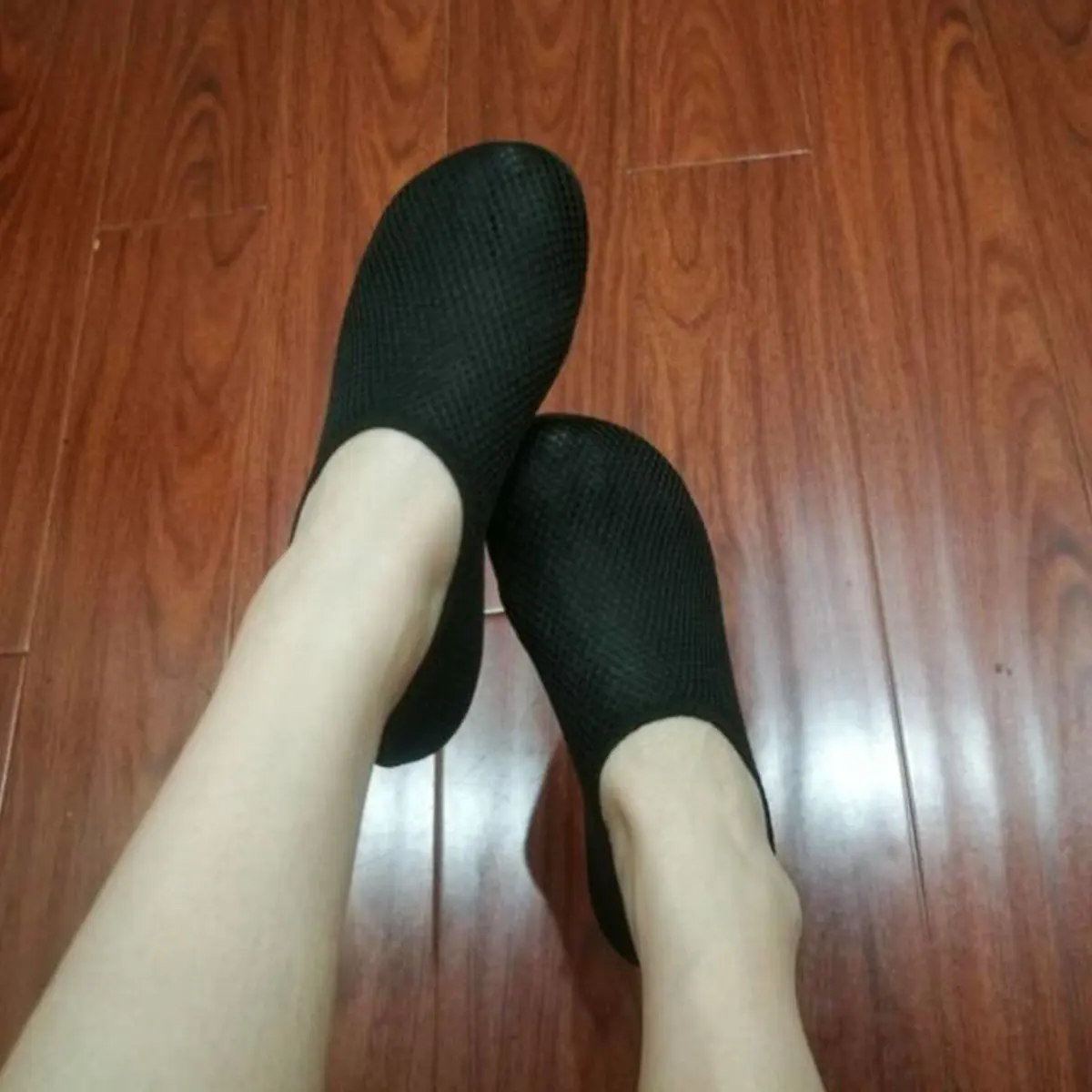 

Non Slip Socks Yoga Ballet Dance Fitness Socks Enhanced Balance Stability Silicone Home Adults Children