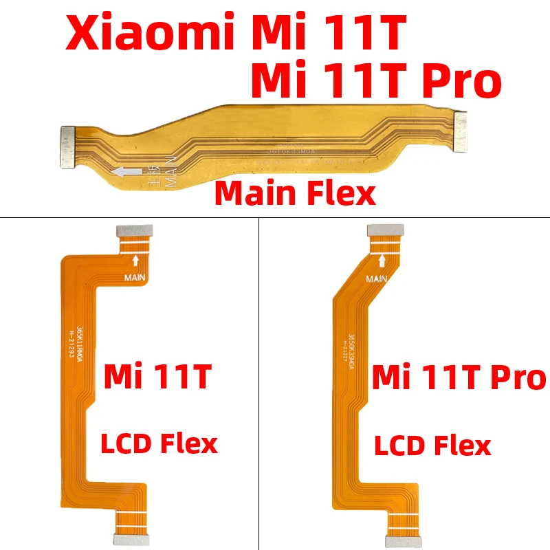 For Xiaomi Mi 11T Pro Mi 11T LCD Flex Main Board Motherboard Mainboard Connector Flex Cable Replacement