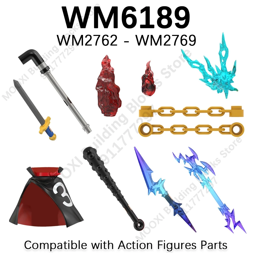 WM6189 DIY Model Gifts Action Figure WM2762 WM2763 WM2764 WM2765 WM2766 WM2767 WM2768 WM2769 Block Accessorie Adult Children Toy